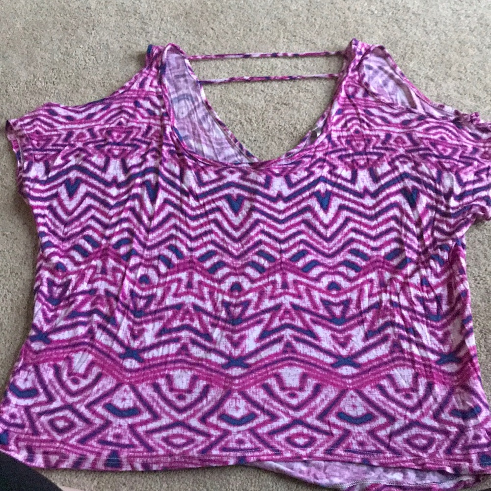 Purple blouse